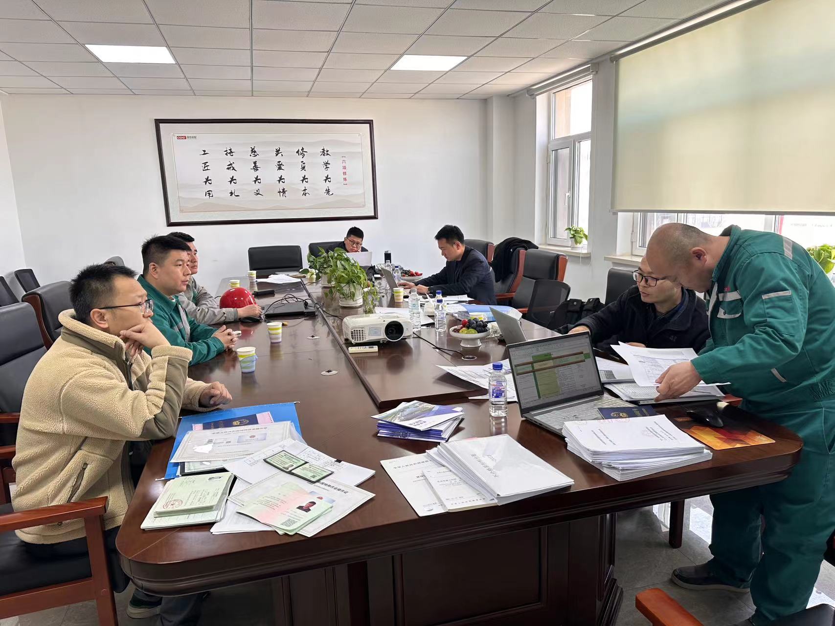 國(guó)信裝配|2024年4月1日國(guó)信裝配式公司接待三一重能代表團(tuán)隊(duì)參觀考察