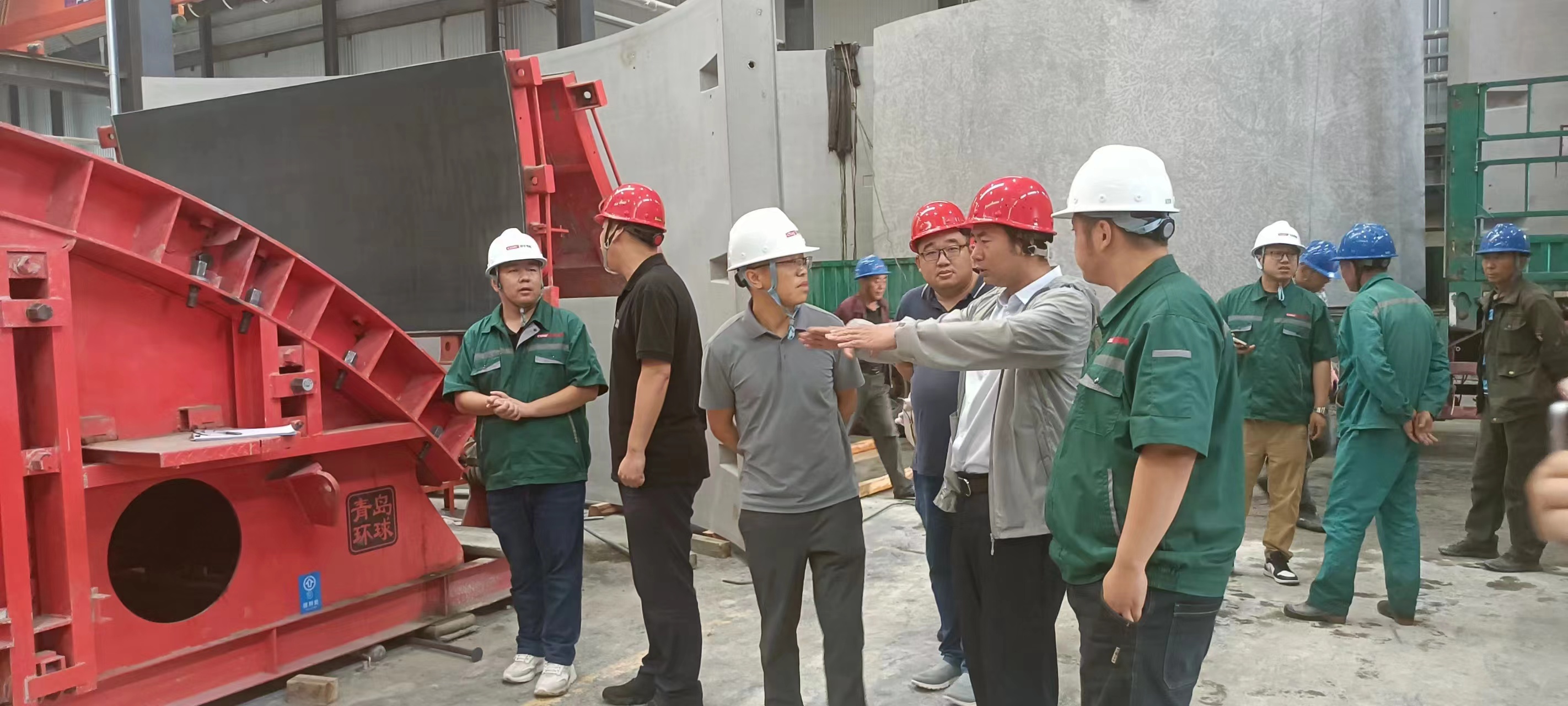 國信裝配|2024年7月5日國信裝配式公司接待市建委初審工作組考察調(diào)研